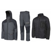 64579 Kostiumas Savage Gear Thermo Guard 3-Piece Suit XL Charcoal Grey Melange